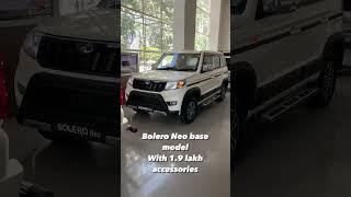 Bolero Neo base model with 1.9 Lakh Accessories | Bolero Neo Base Model to Top Model.