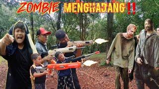 PERANG MELAWAN ZOMBIE WAKTU PULANG BERENANG DI AIR TERJUN !! | eybel channel