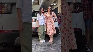 Christmas 2022: Karisma Kapoor Arrives With Kids Samaira And Kiaan