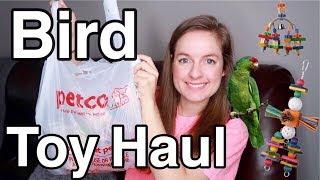 Pet Bird Supply Haul