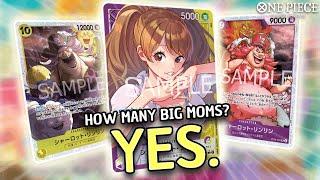 [OP-08] P/Y Pudding Deck Profile! HOW MANY BIG MOMS CAN WE SLAM?