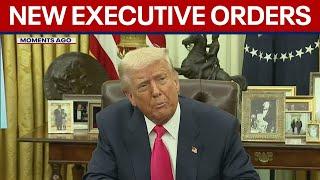 President Trump signs more executive orders in the Oval Office | LiveNOW from FOX