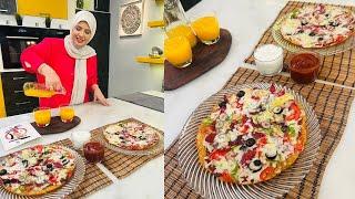 طريقة عمل بيتزا البطاطس | العزومة مع الشيف فاطمة أبو حاتي
