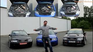 Dein richtiges Fahrwerk !!! Audi A4 S4 RS4 B5 KW V3 Bilstein B16 H&R Gewindefahrwerk Vergleich BMW