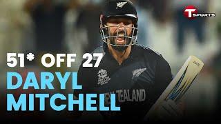 Daryl Mitchell excellent 51 runs from 27 balls | Netherlands vs New Zealand | 2nd T20 | T Sports