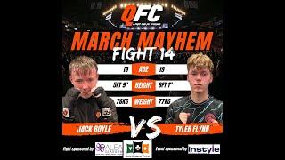 TYLER FLYNN VS JACK BOYLE - QFC Boxing 'March Mayhem'