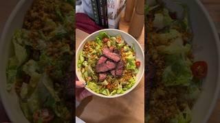 Steak Salad Sundays - Steak Caesar Salad #steaksaladsundays #steaksalad #food #cooking #recipe