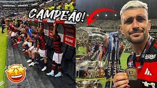 A REAÇÃO DOS JOGADORES DO FLAMENGO COM o APITO FINAL DA COPA DO BRASIL 2024!