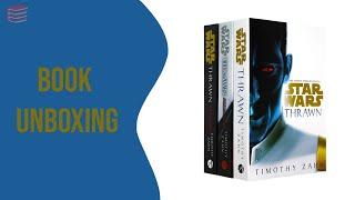 Star Wars Thrawn Series Books 1 - 3 Collection Set by Timothy Zahn - Book Unboxing