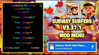 Subway Surfers V3.37.1 Mod Menu | Subway Surfers Mod Apk V3.37.1 | Subway Surfers Mod Menu Apk