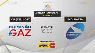 LIVE! Amoliga Masters 45+. Chisinău-Gaz - Moldatsa