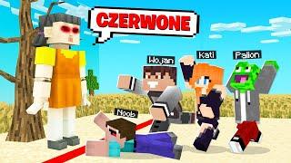 ZAGRALIŚMY w SQUID GAME z PALION, NOOB, KATI w Minecraft!