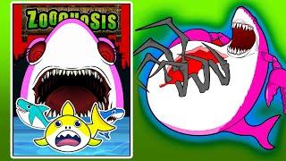 paper diyRescue ZOOCHOSIS Monster Animals Game Book（+ Mommy Shark Pregnant Squishy) ASMR