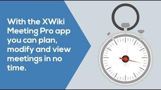 XWiki Pro Meeting App