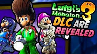 LUIGI'S MANSION 3 JUST GOT BETTER! - New DLC Multiplayer (Costumes, Scarescraper Themes, Minigames)