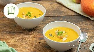 Cremige Kürbissuppe mit Äpfeln | Chefkoch