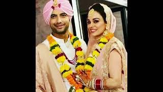 wife of sharad malhotra his wife ripci bhatia #sharad_malhotra