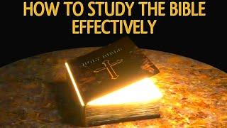 7 Steps How to Study The Bible Effectively