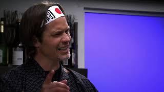 Ruxin apologizes to Timothy Olyphant's white Sushi Chef - The League (2012) S4E03