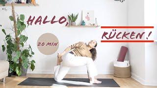 Yoga für den Rücken I 20 Minuten I Yogimind