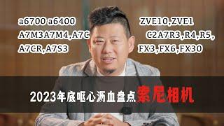 酣畅琳琳！2023年底盘点索尼值得买的相机，星斗大叔呕心沥血盘点十五台索尼当红无反相机「机道」No.215