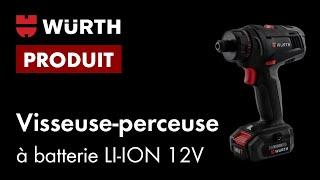 Visseuse Perceuse 1/4 à batterie Li-Ion 12 V MCube® - Würth