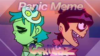 PANIC! Animation Meme - Gorillaz (2D and Murdoc) - Flipaclip