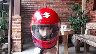 vintage SUZUKI full face helmet original