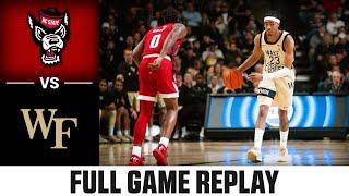 NC State vs. Wake Forest Full Game Replay | 2023-24 ACC Men's Basketball