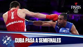 Arlen López de Cuba pasa a semifinales en Boxeo | Juegos Olímpicos París 2024