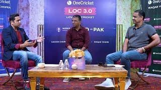 Waqar Younis & Aakash Chopra Exclusive on India vs Pakistan World Cup 2023