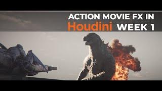 Action Movie FX In Houdini | FX Simulation and Workflows With Tyler Britton (Pro VFX Course)