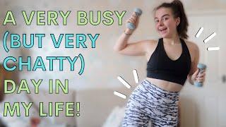 a pretty productive (but also chilled and chatty) vlog to give you that motivation you need :)