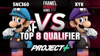 FPS6 Online - Moist Memes | SNC360 (Luigi) vs. XYK (Luigi) - Project+ Top 8 Qual