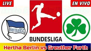 Hertha Berlin vs  Greuther Furth Full Match