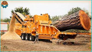 45 Dangerous Monster Wood Chipper Machines in Action