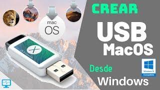 Crea tu USB Booteable para tu Mac desde Windows | TODOS LOS MAC OSX | 