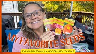 My MUST-HAVE Seeds for Winter Sowing & Indoor Starts Part 1-Get Ready to Plant | The Southern Daisy