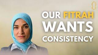 Our Fitrah Wants Consistency [Dalia Mogahed]