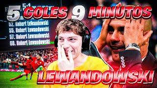 DAVOO XENEIZE REACCIONA a los 5 GOLES de LEWANDOWSKI EN 9 MINUTOS