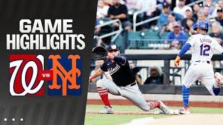 Nationals vs. Mets Game Highlights (7/9/24) | MLB Highlights