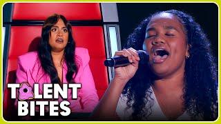 Coach JESSICA MAUBOY'S niece makes an unexpected appearence on The Voice