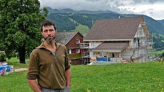 Der Wind soll aussenrum: Monatsprojekt der Familie Bollhalder in Wildhaus/SG.