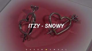 ITZY (있지) - Snowy 'Easy Lyrics'
