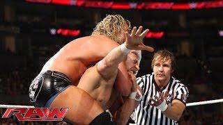 Daniel Bryan vs. Dolph Ziggler with Special Guest Referee Dean Ambrose: Raw, March 23, 2015