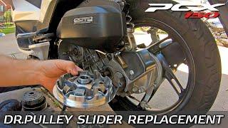 Honda PCX150 CVT Fix // Installing New Dr. Pulley Variator Sliders