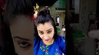 #shorts Navratri hairstyle (day-1) #hairstyletutorial #sangeeta singh hairstyles