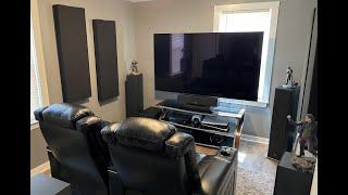 EPIC 7.1 Home Theater in 99 Square Foot Bedroom! | 77" C1