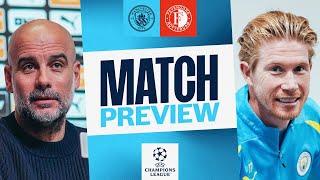 MATCH PREVIEW | MAN CITY V FEYENOORD | CHAMPIONS LEAGUE