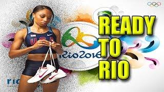 allyson felix training - ready to rio 2016